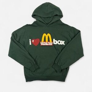Green Cactus Plant Flea Market × Mcdonalds We Love 2 C U Hoodie (F&F)